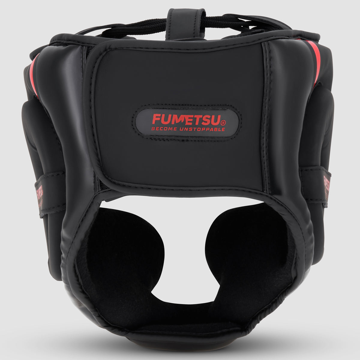 Black/Red Ghost S3 Head Guard - Fumetsu