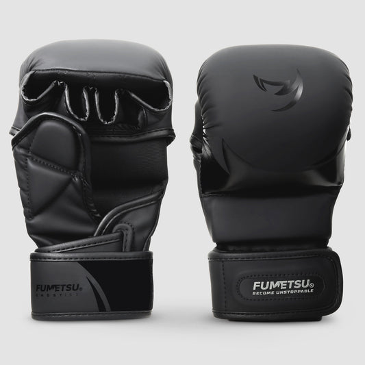 Black/Black Ghost S3 MMA Sparring Gloves