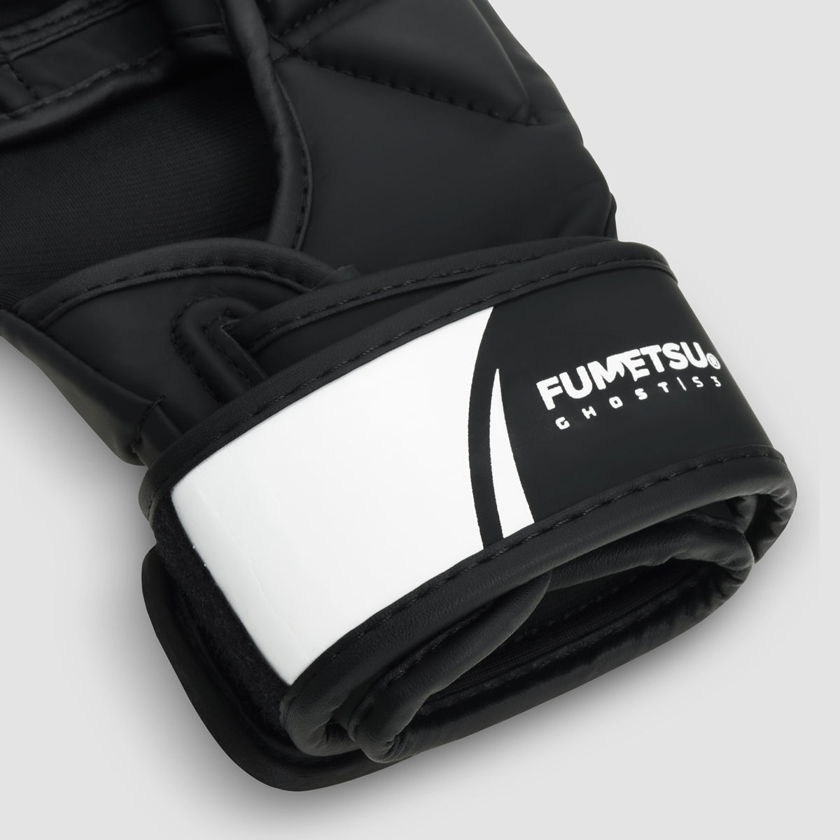 Black/White Ghost S3 MMA Sparring Gloves - Fumetsu