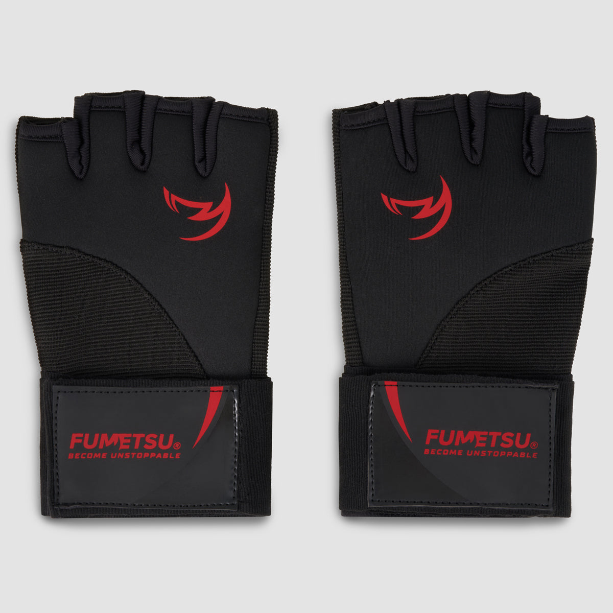 Black/Red Ghost S3 Quick Hand Wraps - Fumetsu