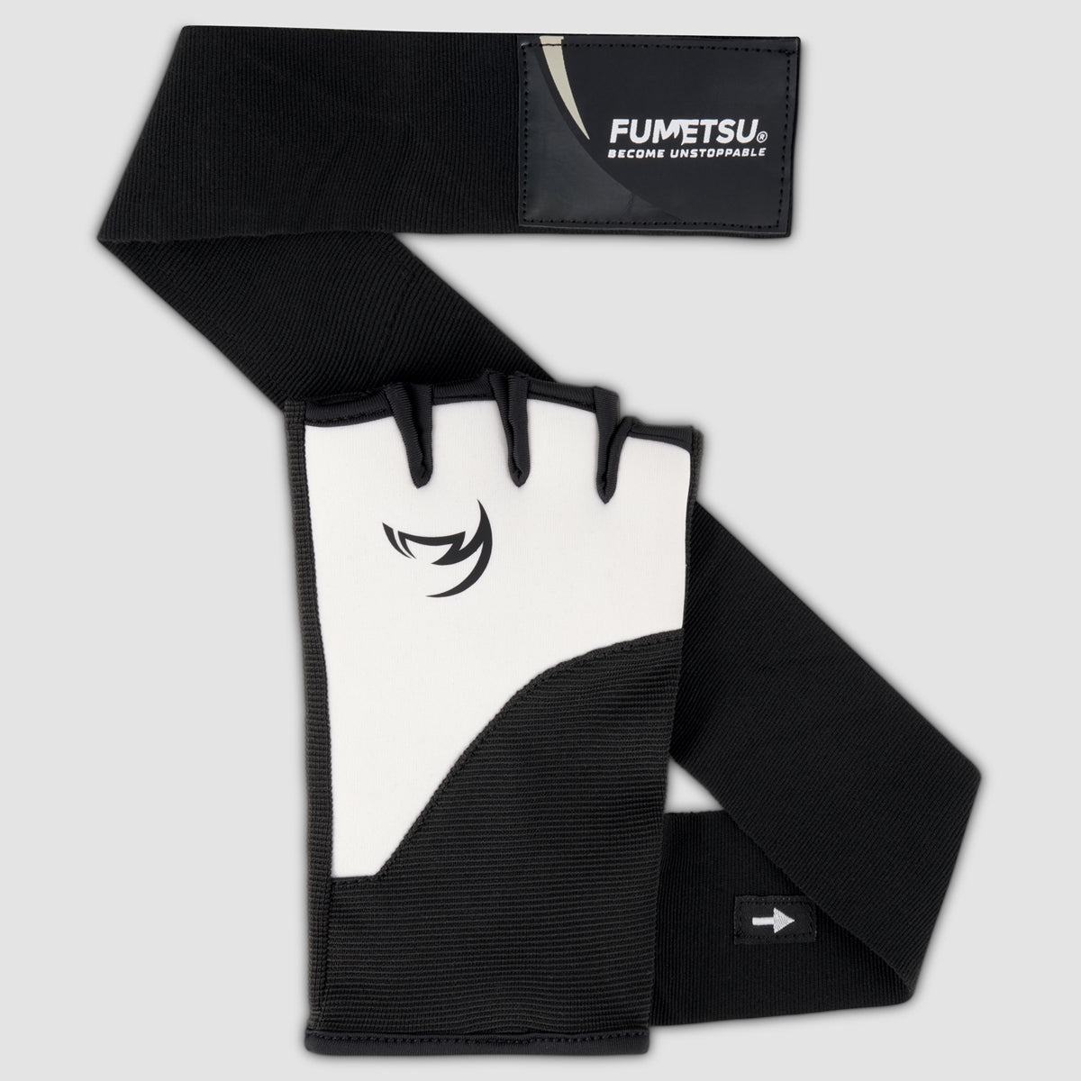 White/Black/Grey Ghost S3 Quick Hand Wraps - Fumetsu
