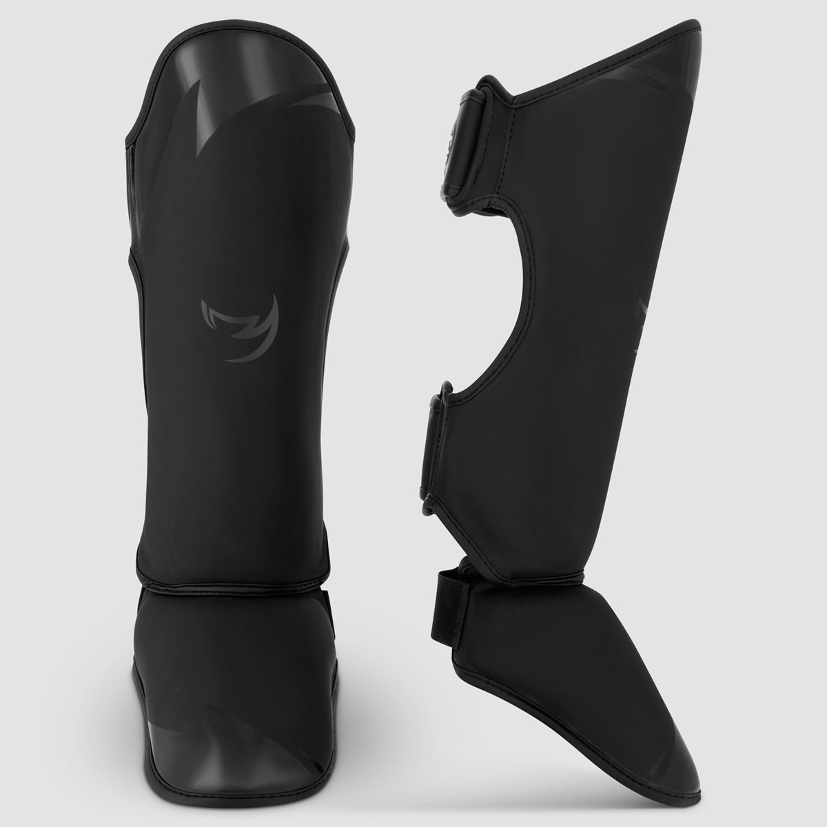 Black/Black Ghost S3 Thai Shin Guards - Fumetsu