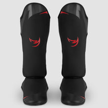 Black/Red Ghost S3 Thai Shin Guards