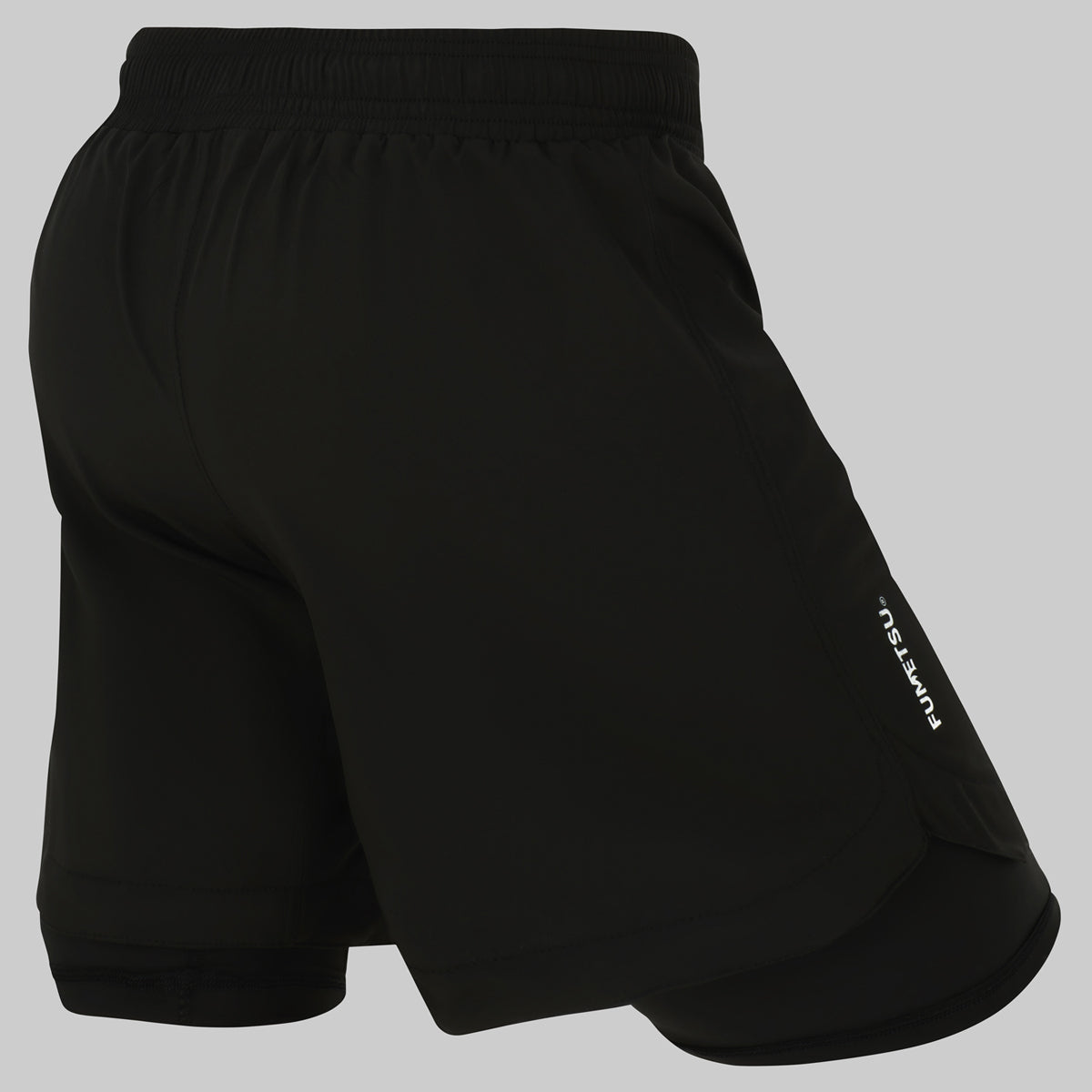 Black Origins Dual Layer Shorts - Fumetsu