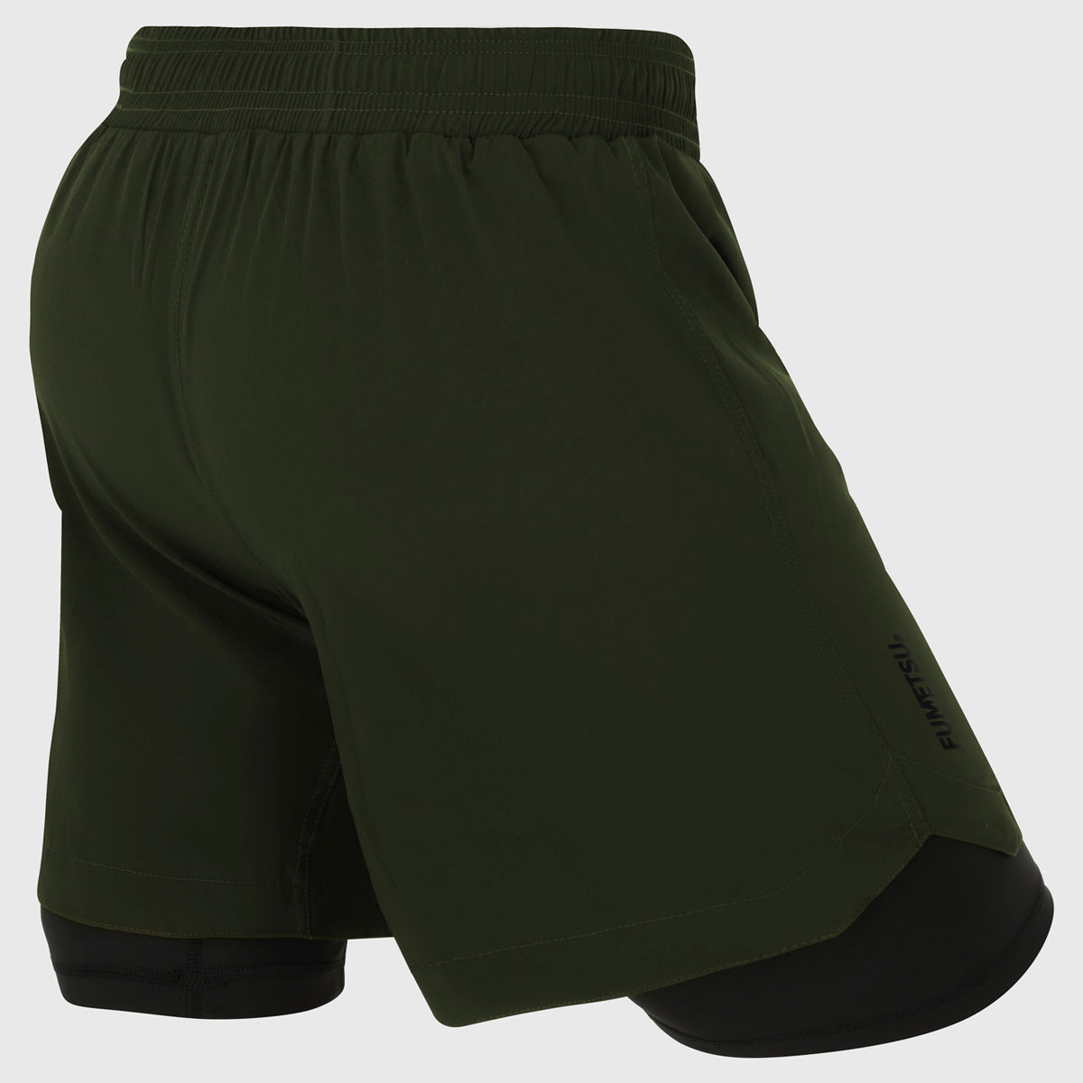 Khaki Origins Dual Layer Shorts - Fumetsu