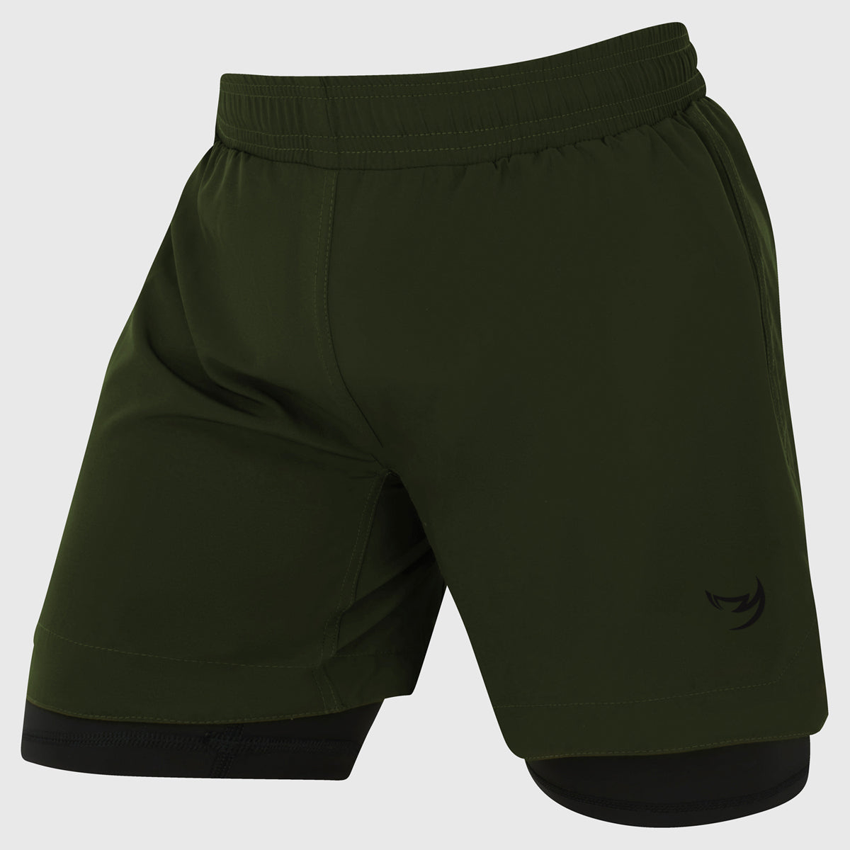 Khaki Origins Dual Layer Shorts - Fumetsu