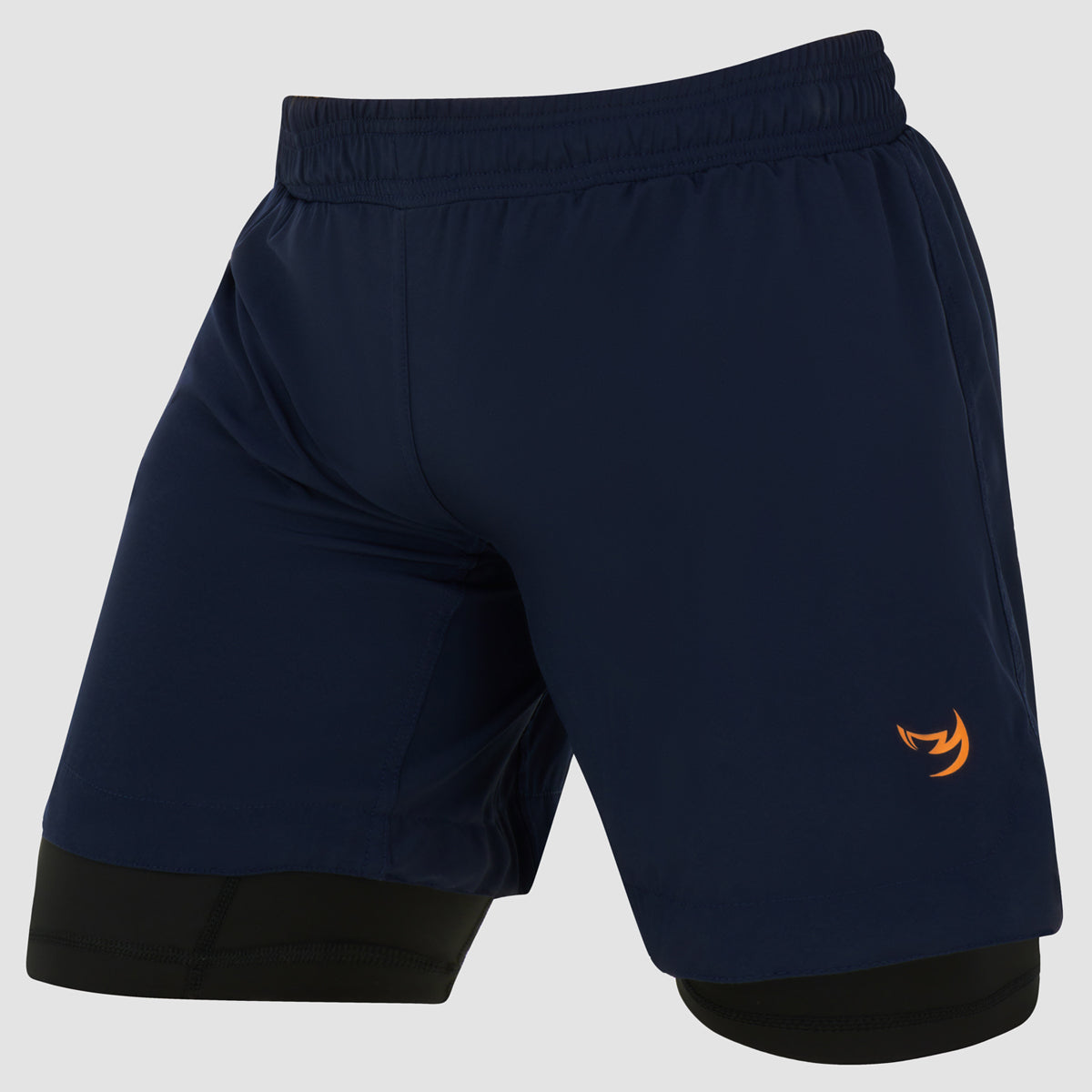 Navy Origins Dual Layer Shorts - Fumetsu