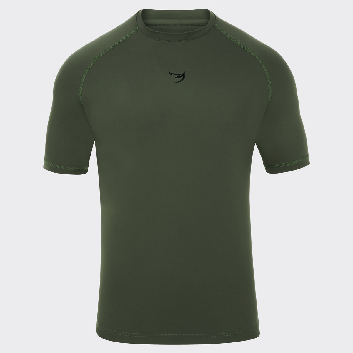 Khaki Origins Short Sleeve Rash Guard - Fumetsu