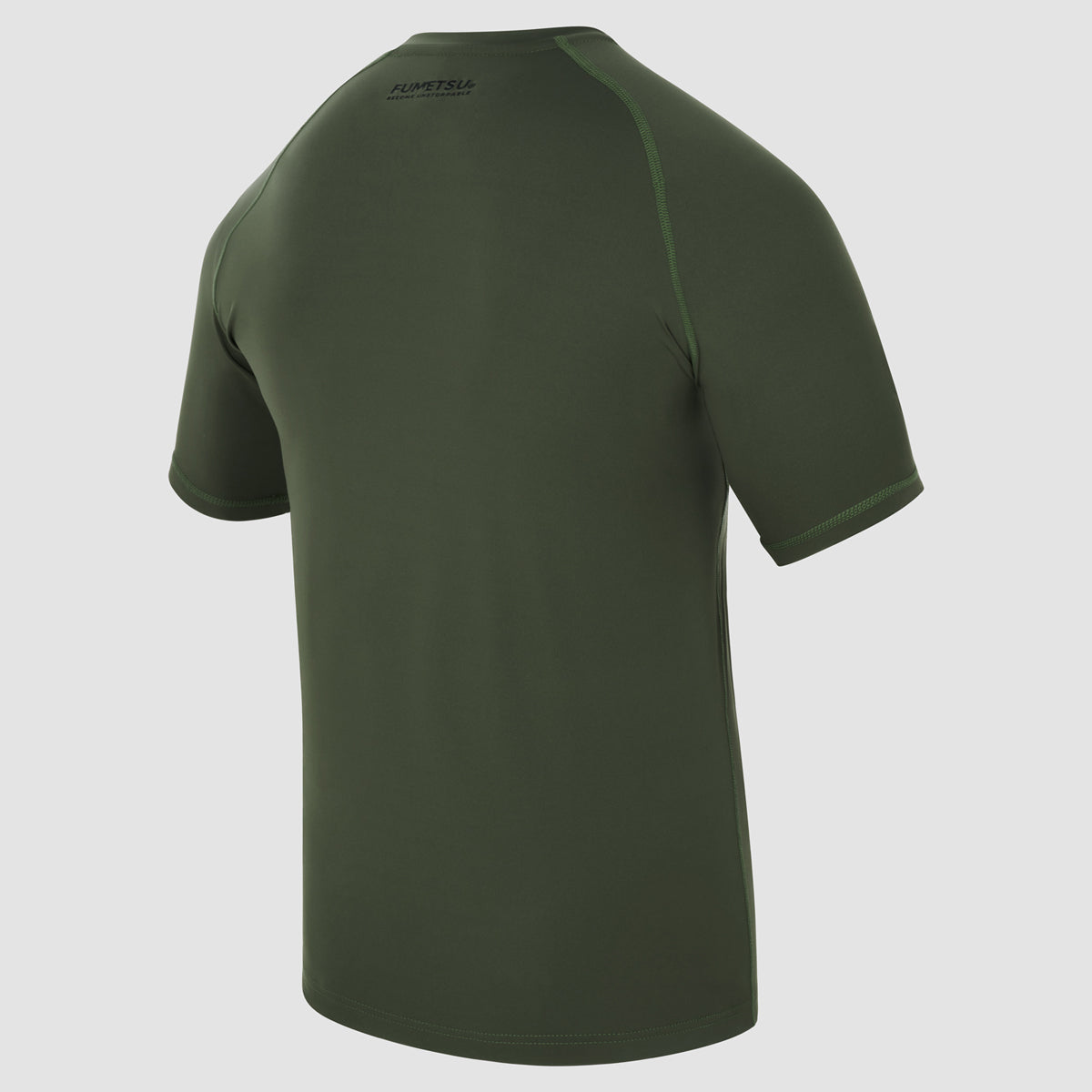 Khaki Origins Short Sleeve Rash Guard - Fumetsu