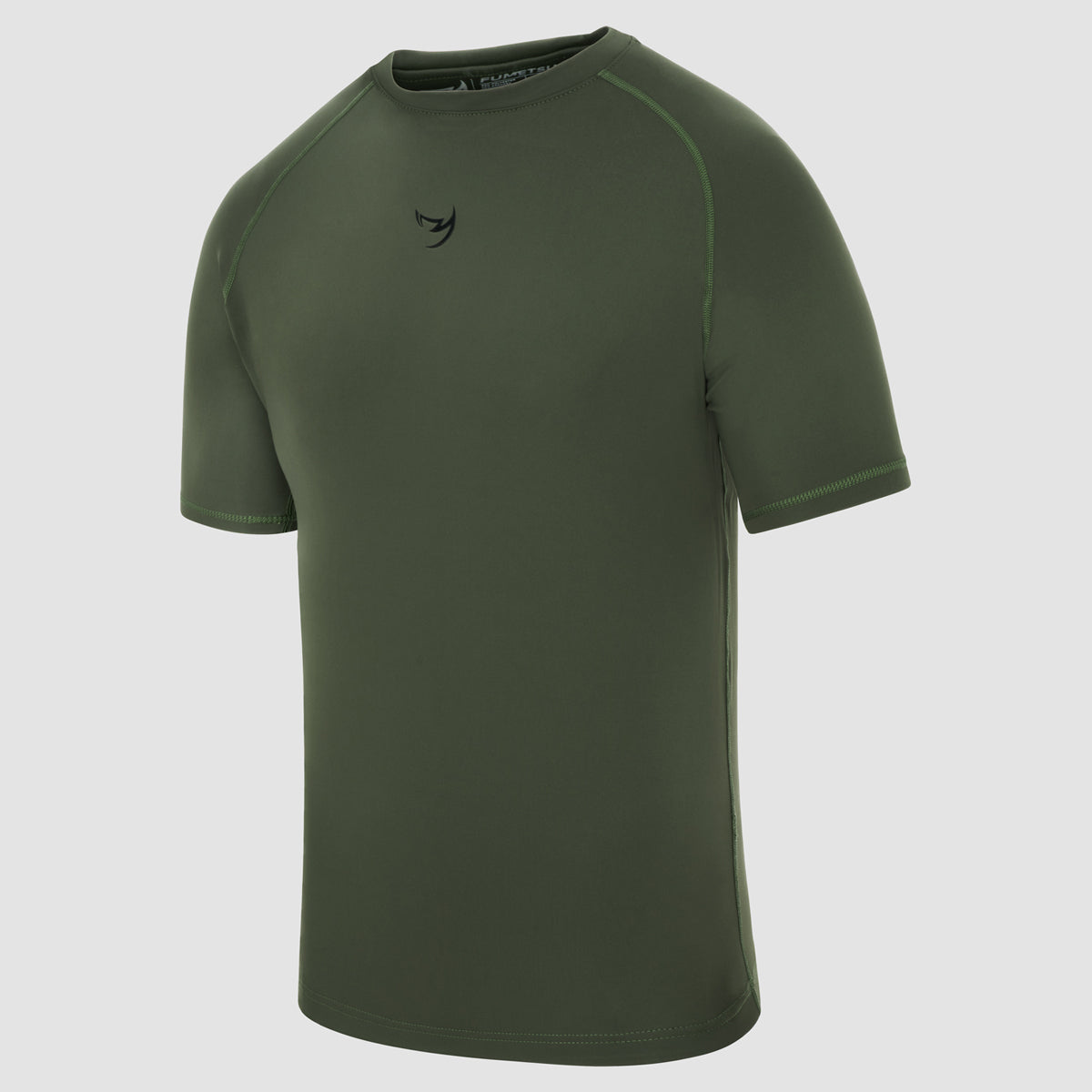 Khaki Origins Short Sleeve Rash Guard - Fumetsu