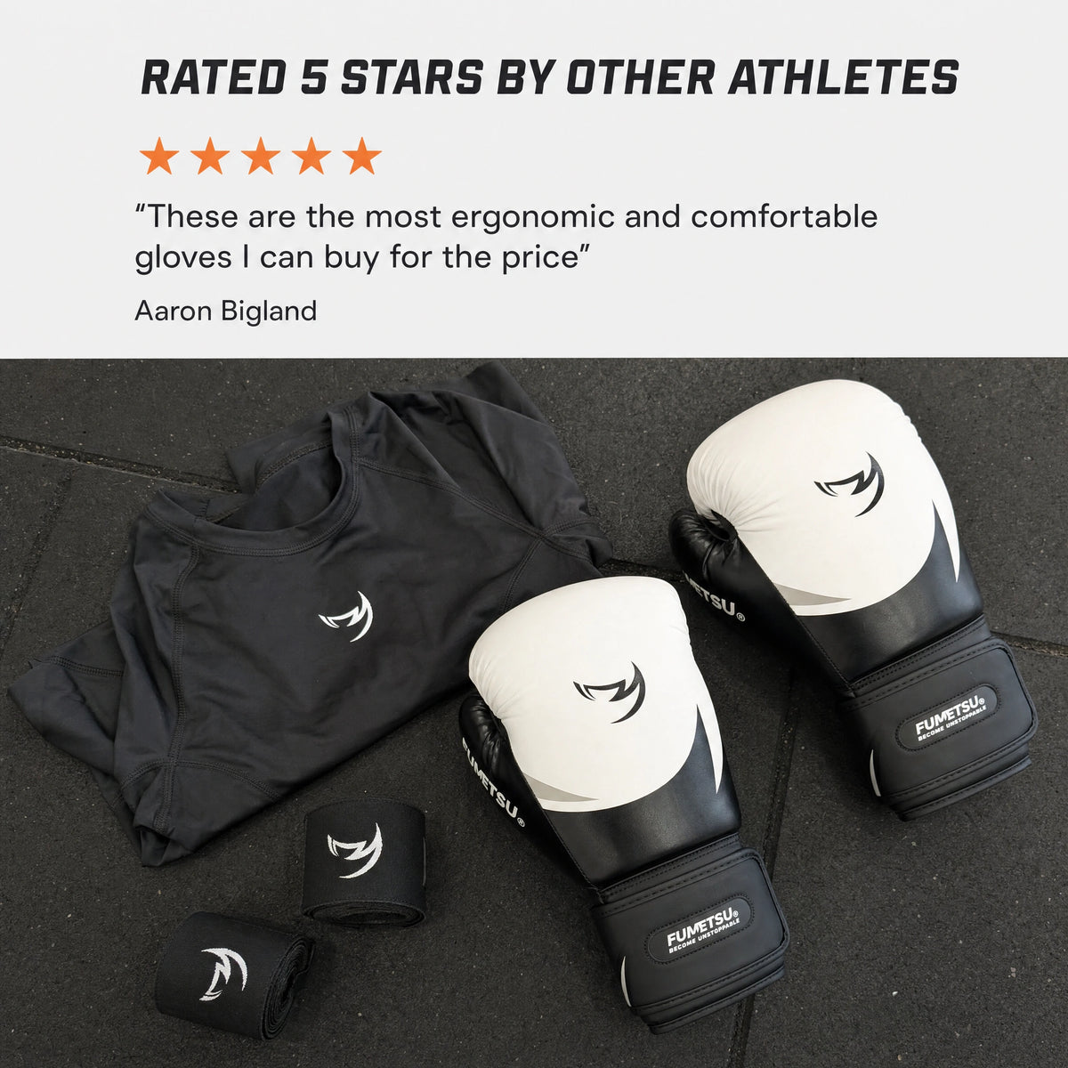 Fumetsu Ghost S3 Boxing Gloves White/Black/Grey — athlete review