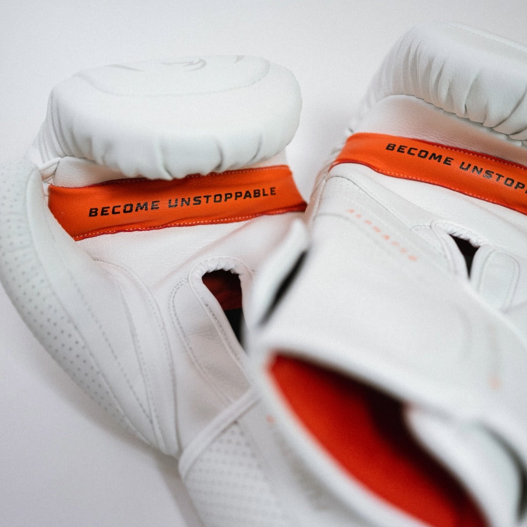 Alpha Pro MK2 Boxing Gloves White