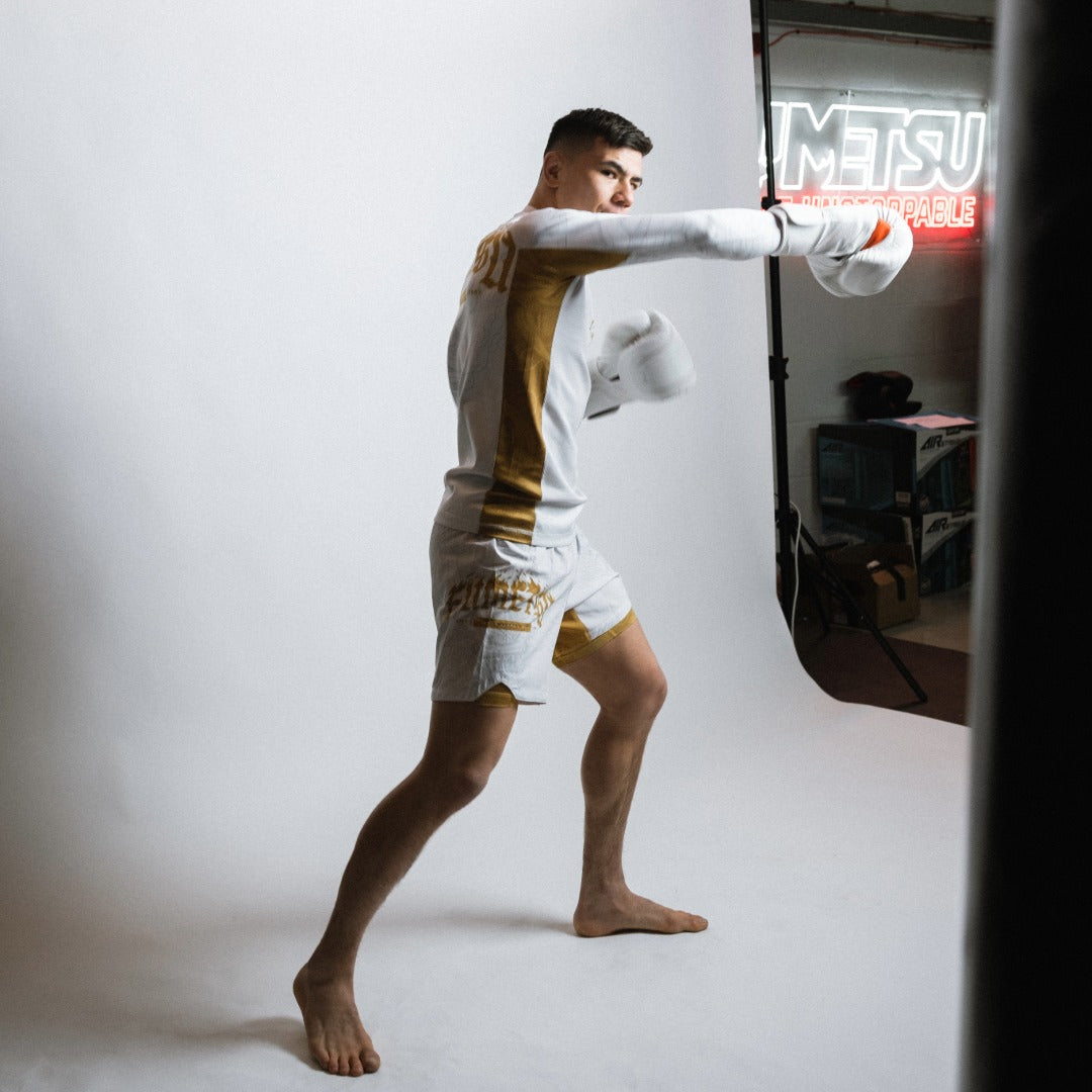 Alpha Pro MK2 Boxing Gloves White