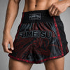 Anaconda Muay Thai Shorts Black/Red