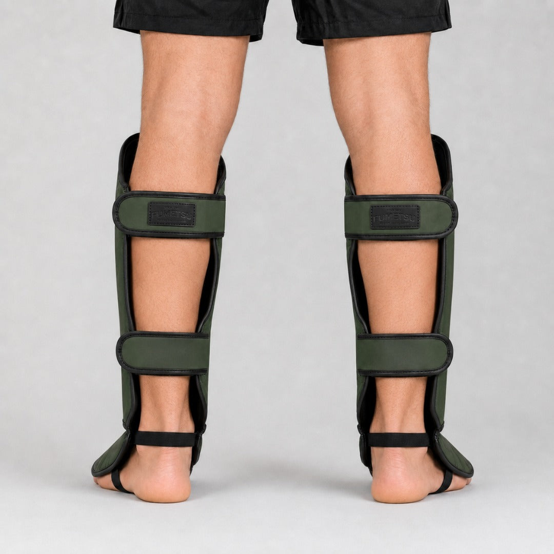 Anaconda Shin/Instep Guards Khaki/Black Lifestyle 2