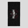 Berserker Large Towel Black