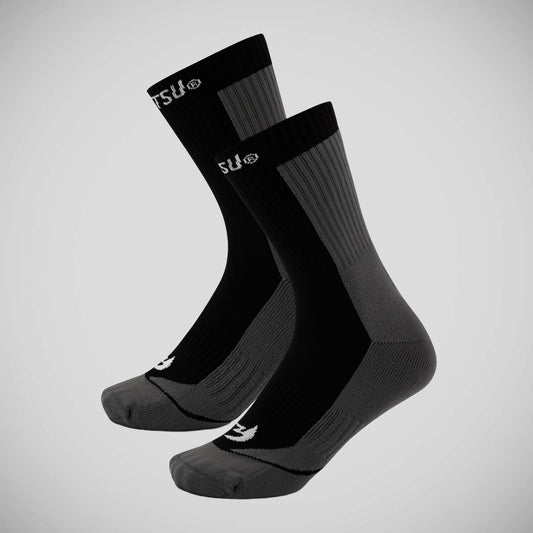Black/Grey Ghost 2 Pack Socks
