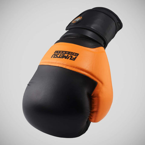 Black/Orange Ghost Boxing Gloves