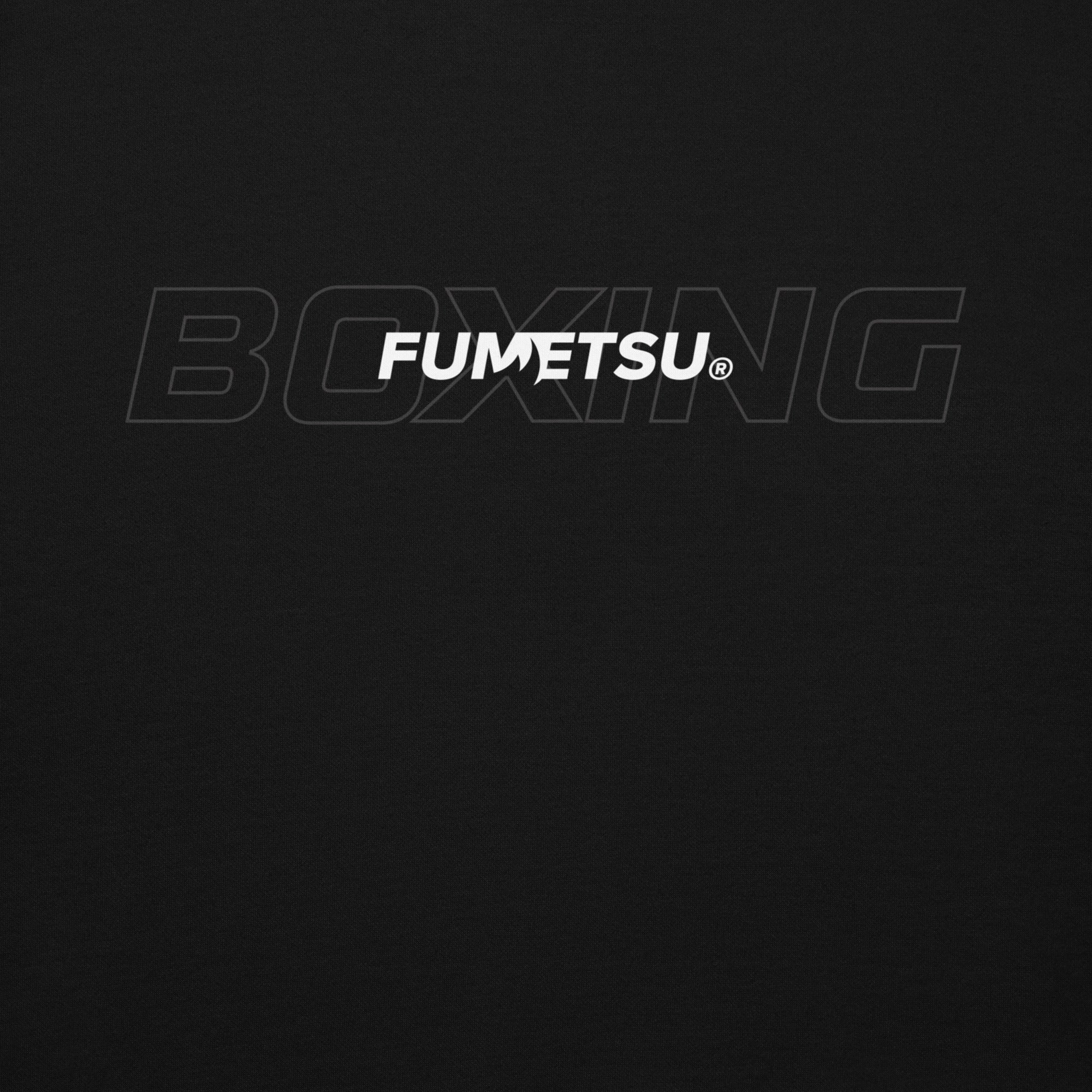 Boxing Discipline Hoodie Black Logo