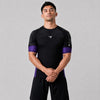 Competitor MK2 Short Sleeve Rash Guard Black/Purple