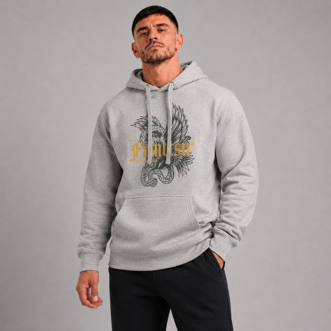 Death From Above Hoodie Grey