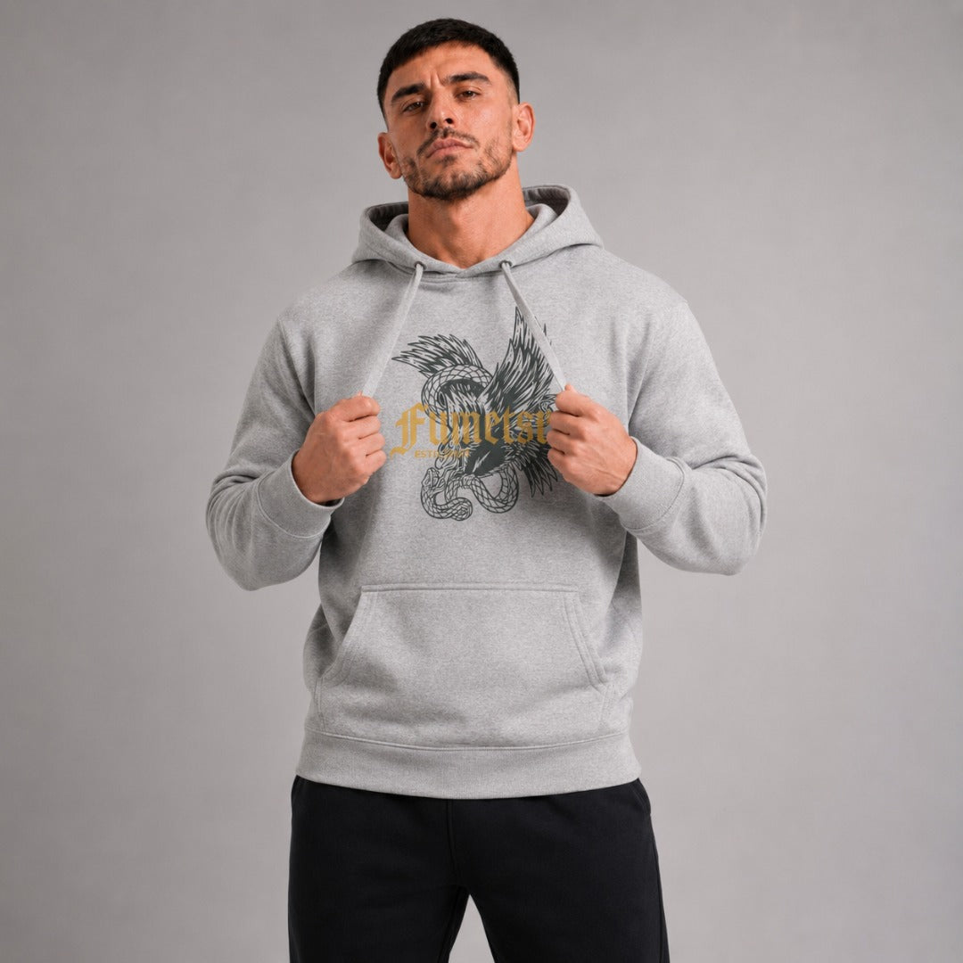 Death From Above Hoodie Grey