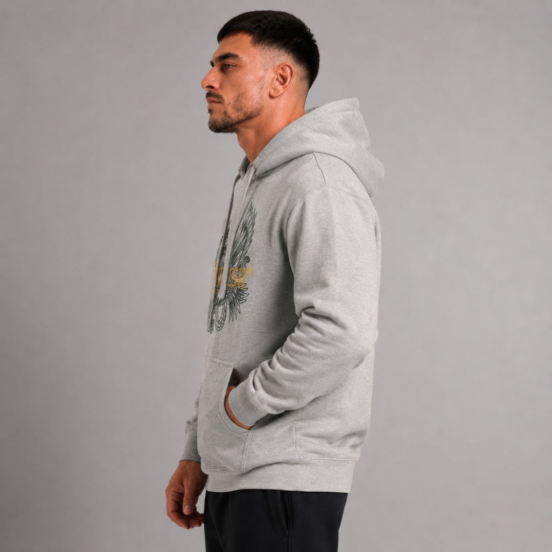 Death From Above Hoodie Grey