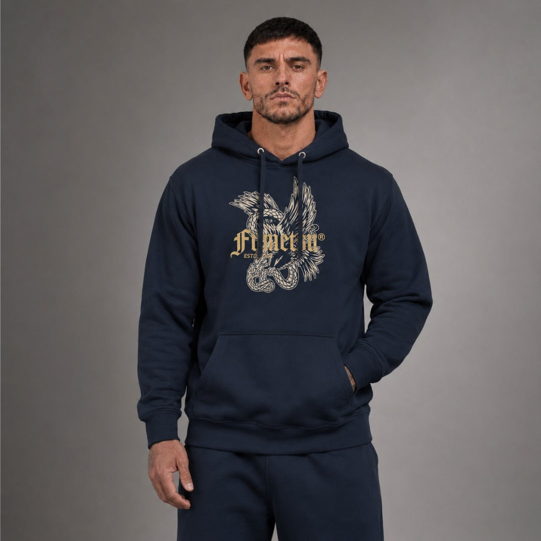 Death From Above Hoodie Navy
