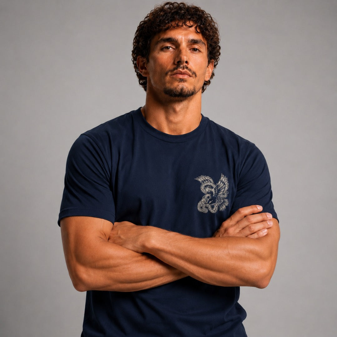 Death From Above T-Shirt Navy