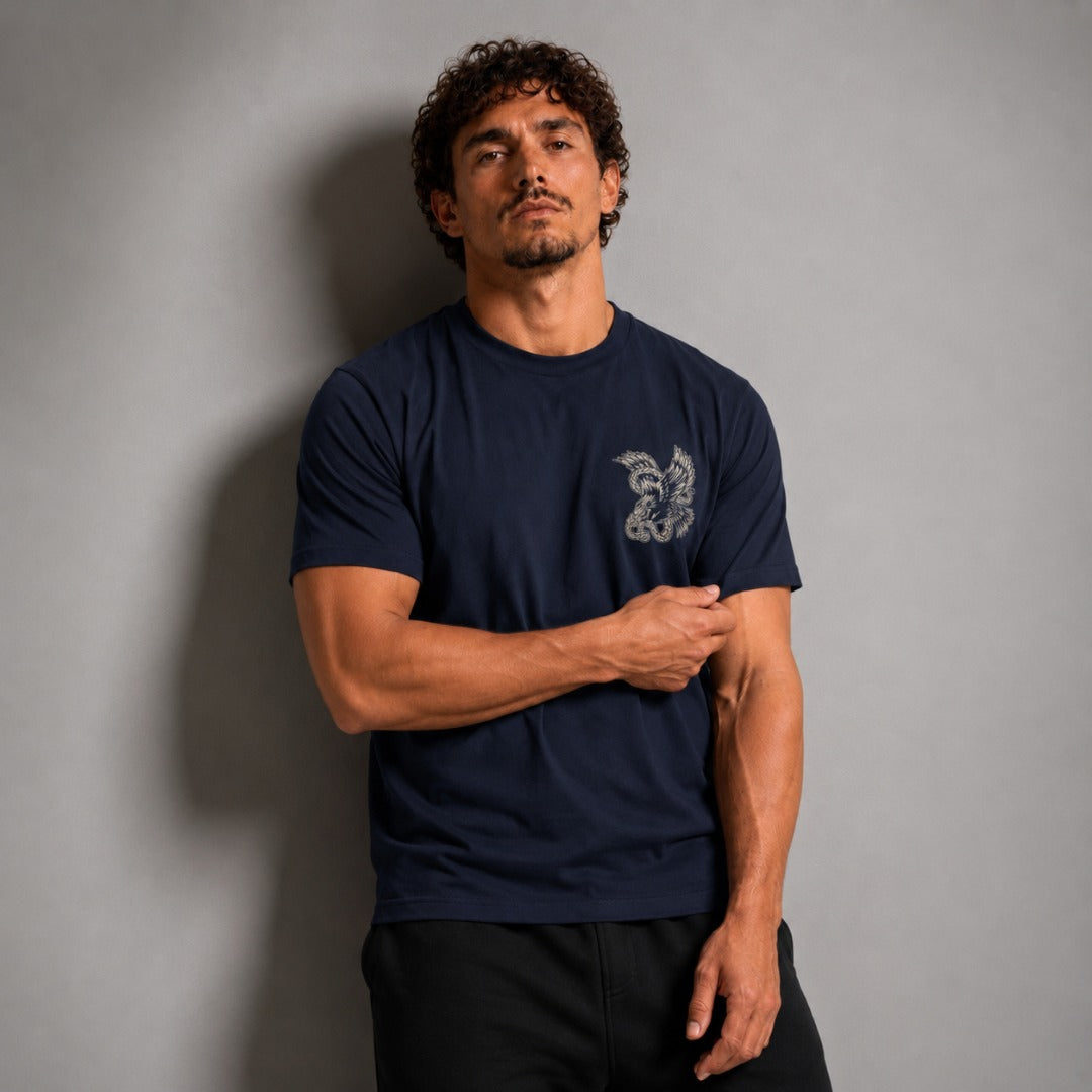 Death From Above T-Shirt Navy