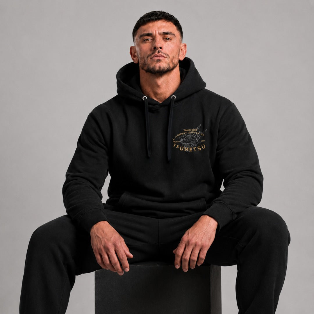 Dragon Slayer Hoodie Black