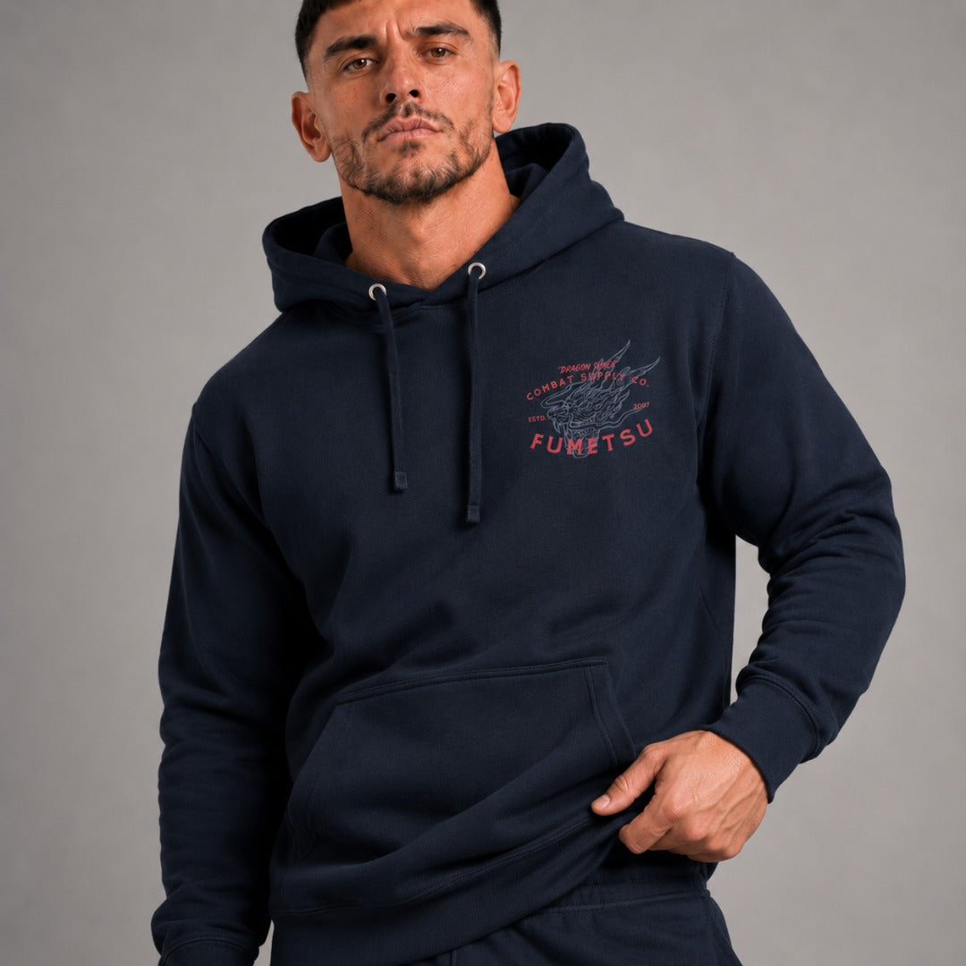 Dragon Slayer Hoodie Navy