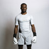 Dragon Slayer Short Sleeve Rash Guard White/Black/Gold
