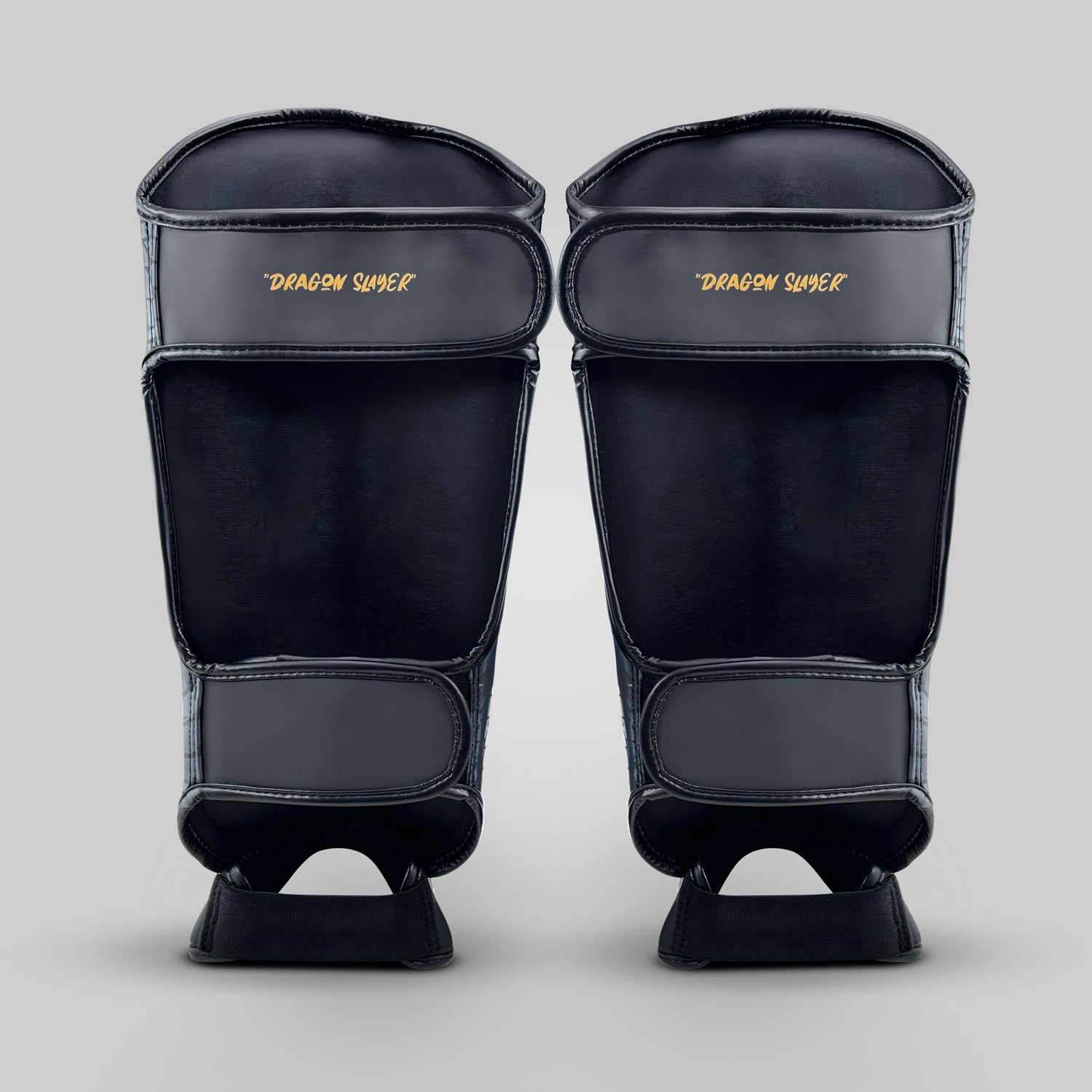 Dragon Slayer Shin Guards Black/Gold