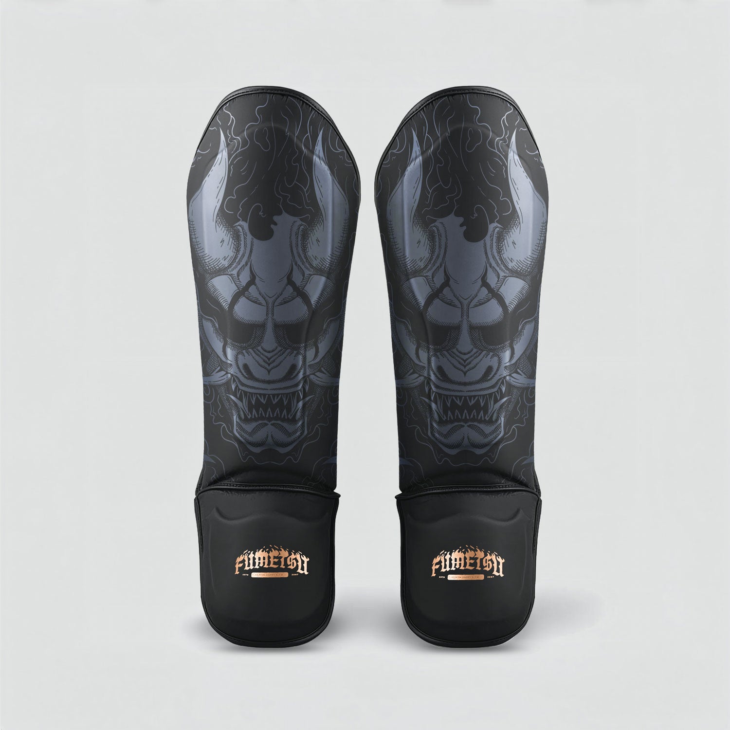 Oni Shin Guards Black/Grey/Bronze