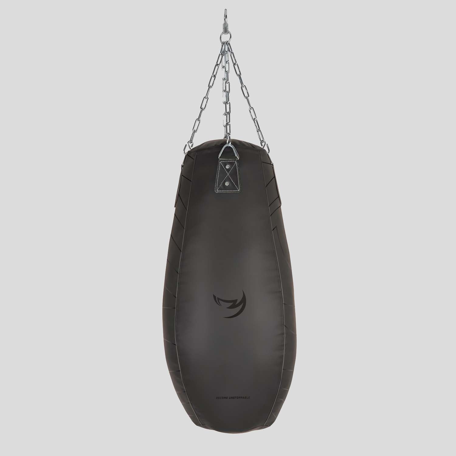 Icon Tear Drop Punch Bag Black/Black