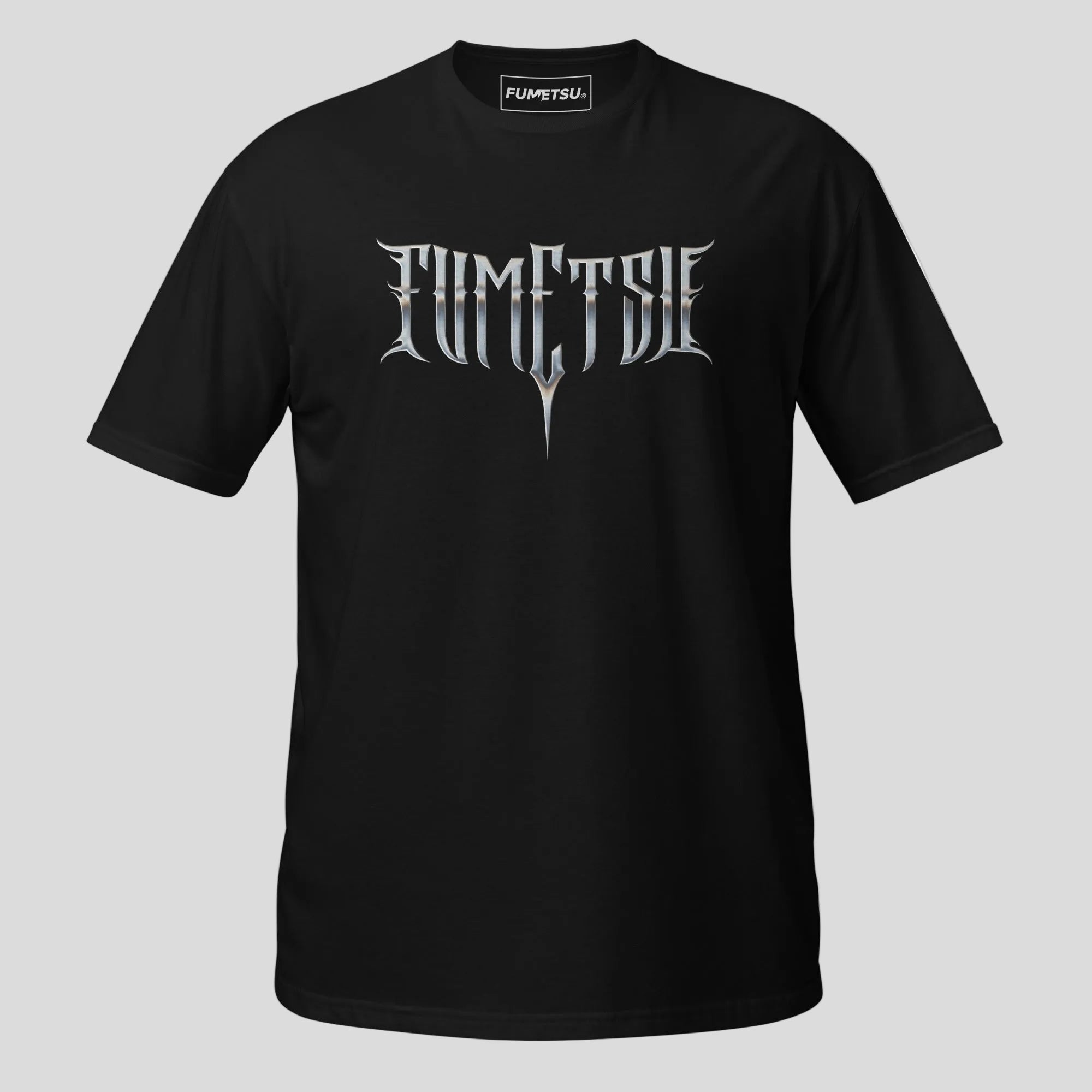 Fumetsu Brushed Metal T-Shirt Black