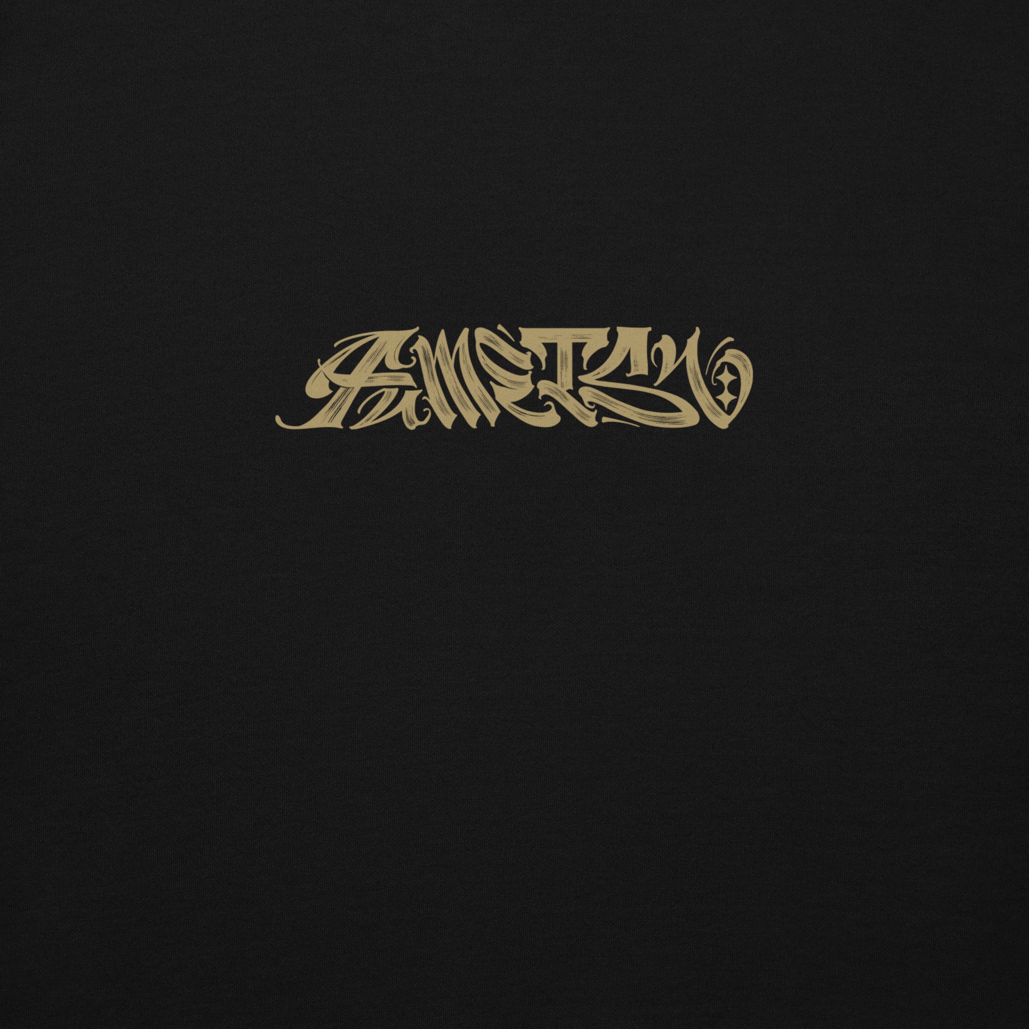 Ikigai Hoodie Black/Gold