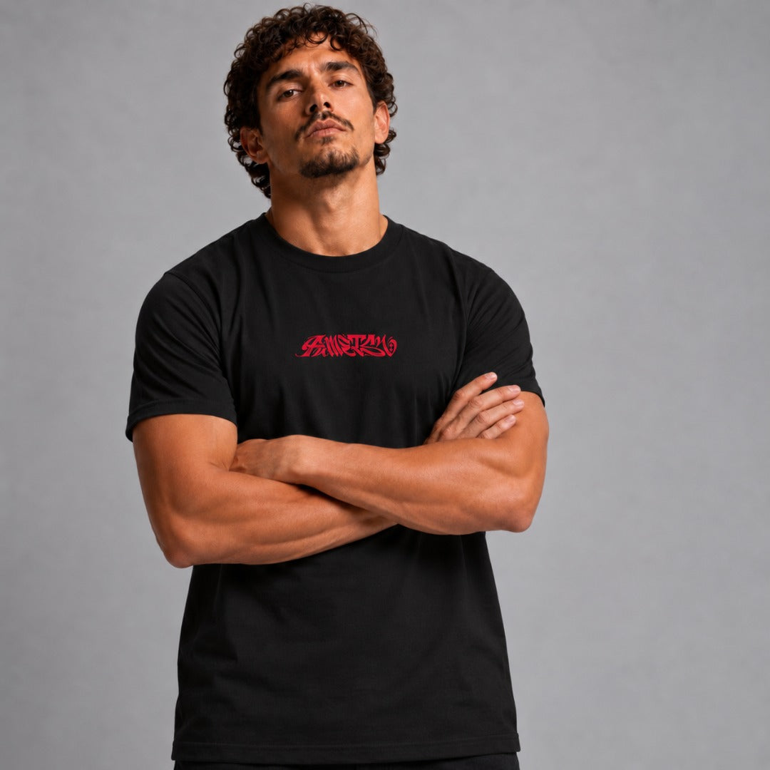 Ikigai T-Shirt Black/Red