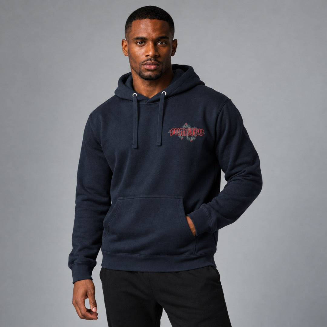 Fumetsu Inked - Snake Hoodie Navy/Red Lifestyle 1
