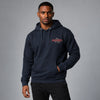 Inked - Snake Hoodie Navy/Red