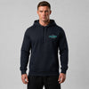 Inked - Snake Hoodie Navy/Teal