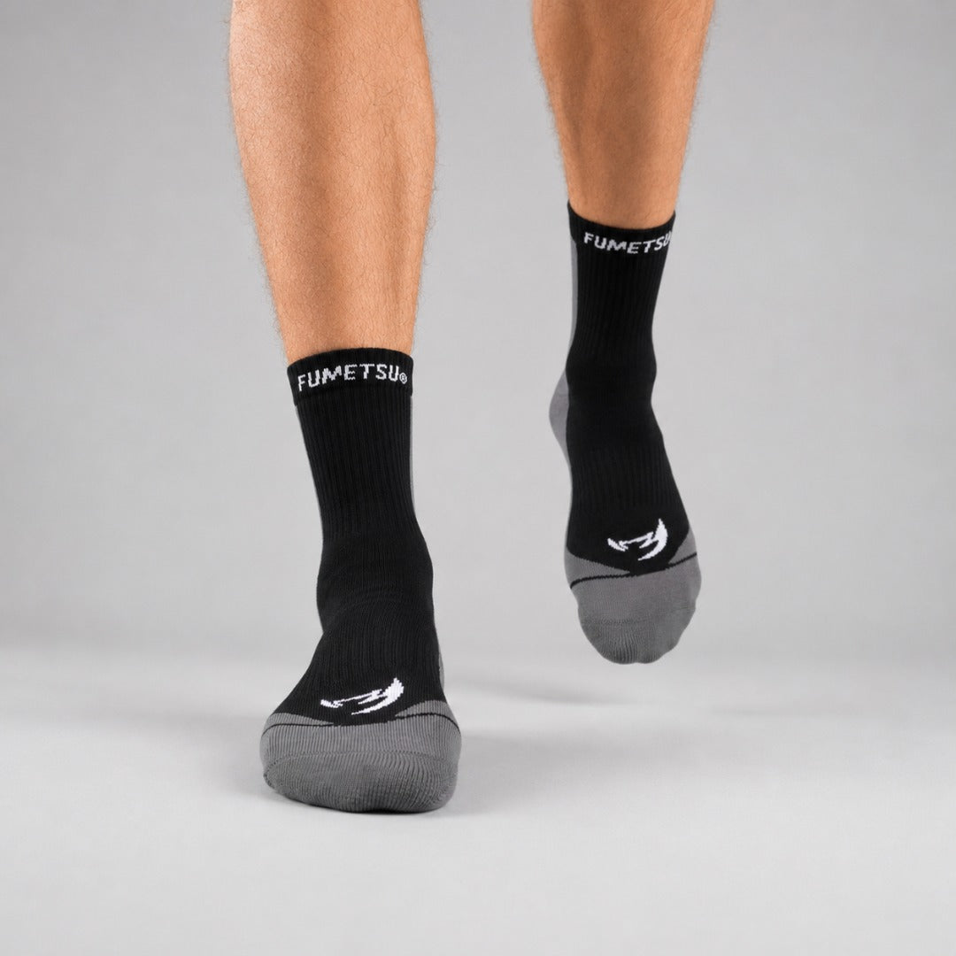 Lot de 2 paires de chaussettes Ghost noires/grises
