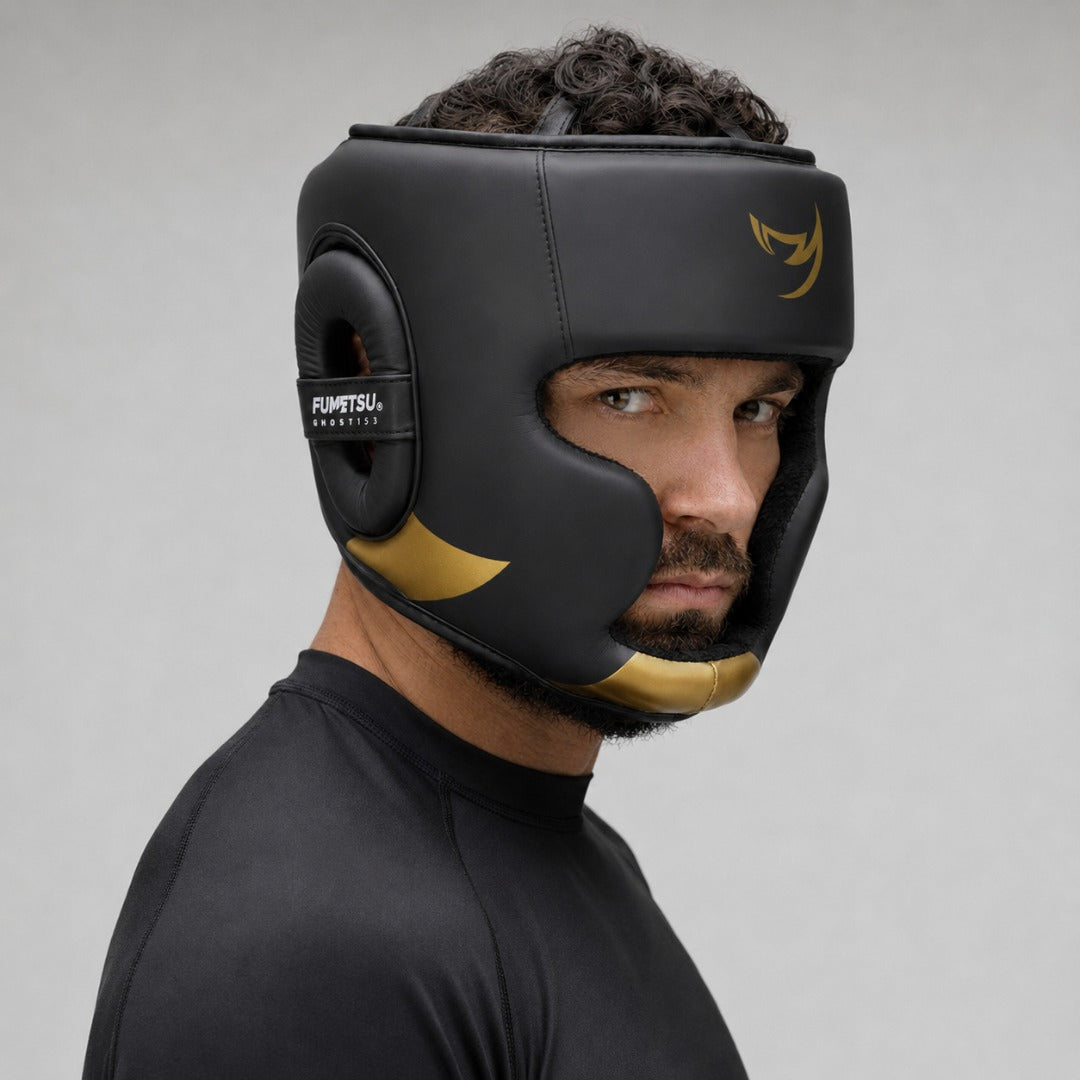 Ghost S3 Head Guard Black/Gold