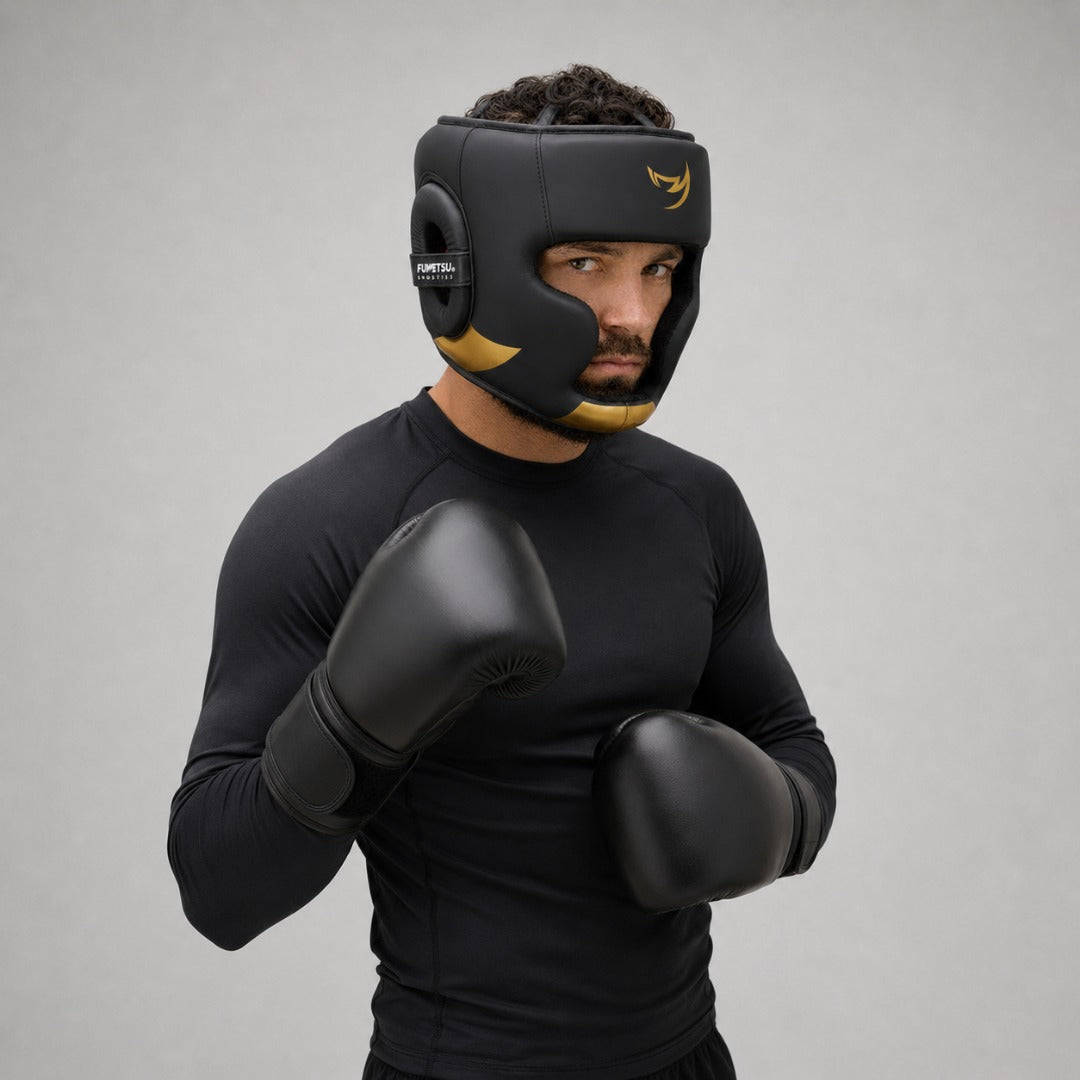 Ghost S3 Head Guard Black/Gold