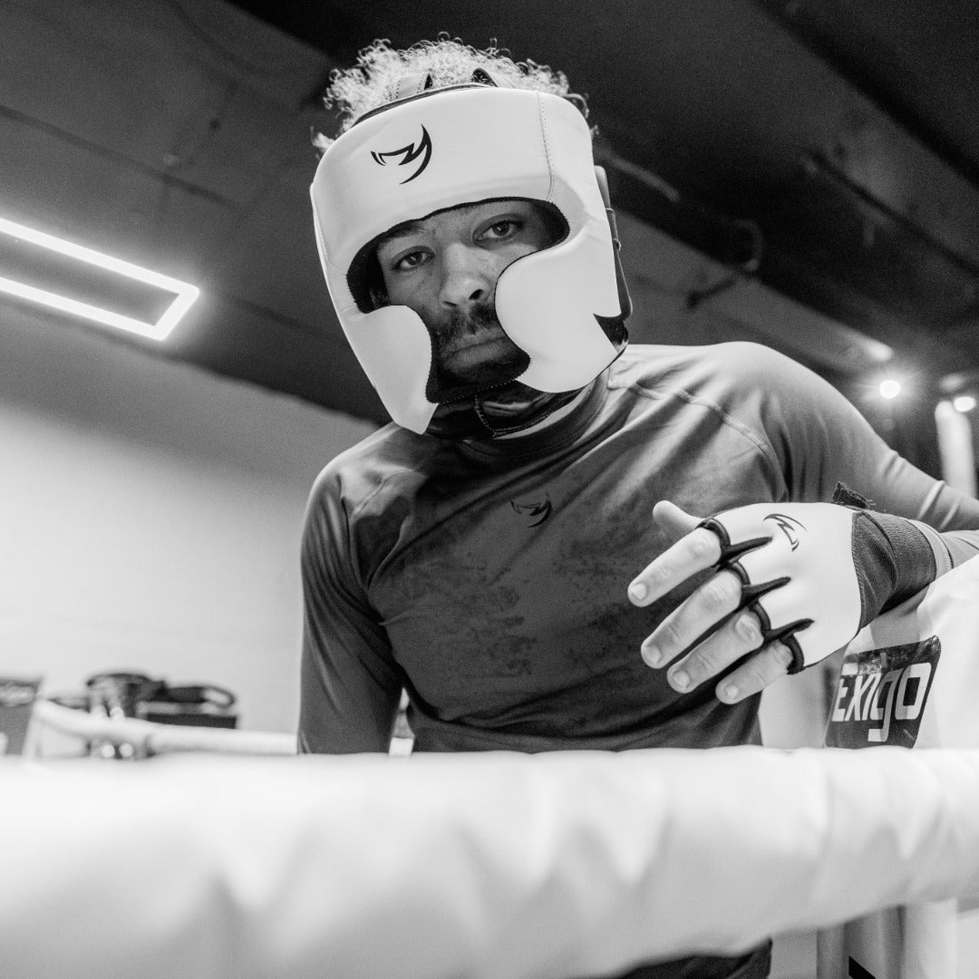 Ghost S3 Head Guard White/Black/Grey