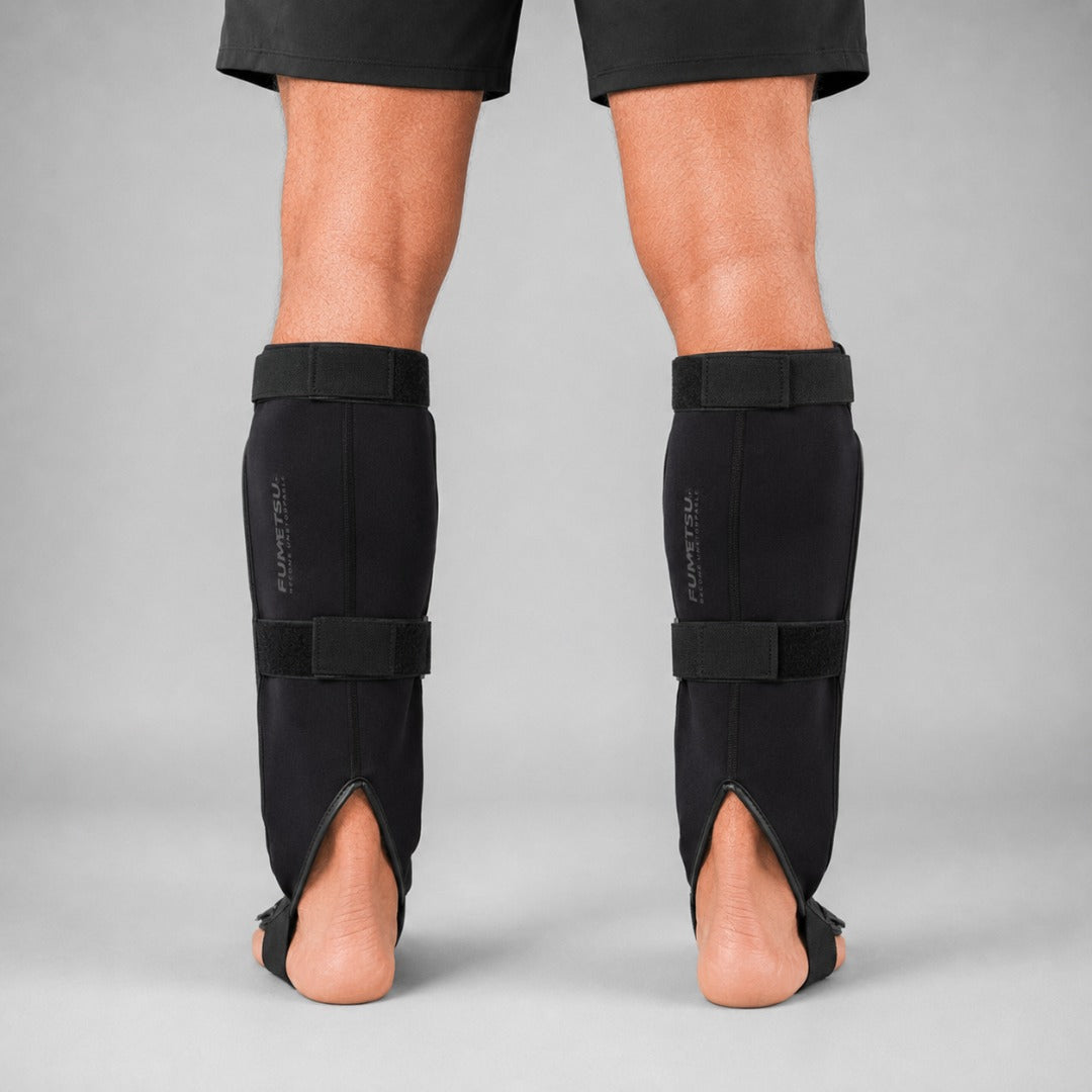 Ghost S3 MMA Shin Guards Black/Black Lifestyle 4