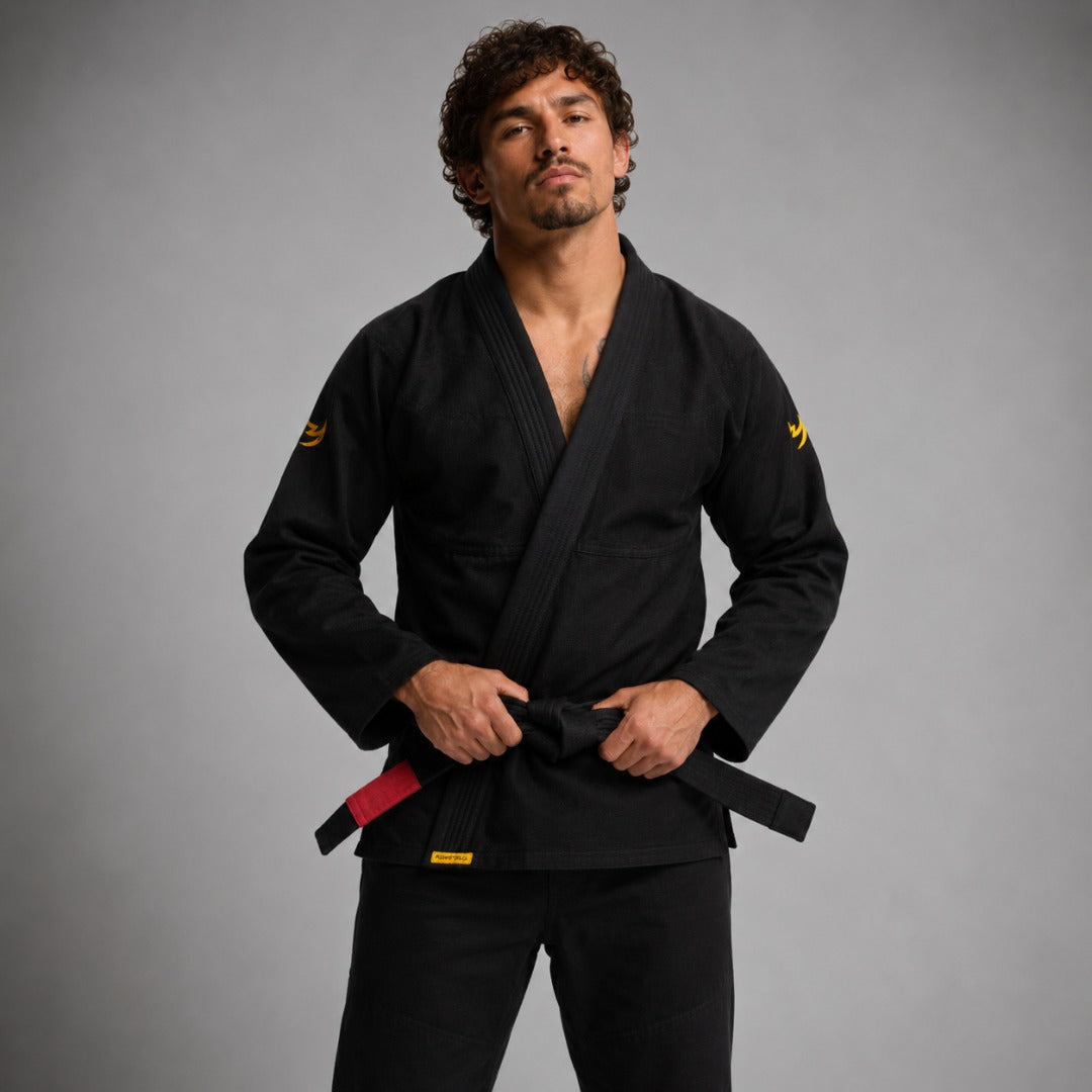 Ghost V-Lite BJJ Gi Black/Yellow