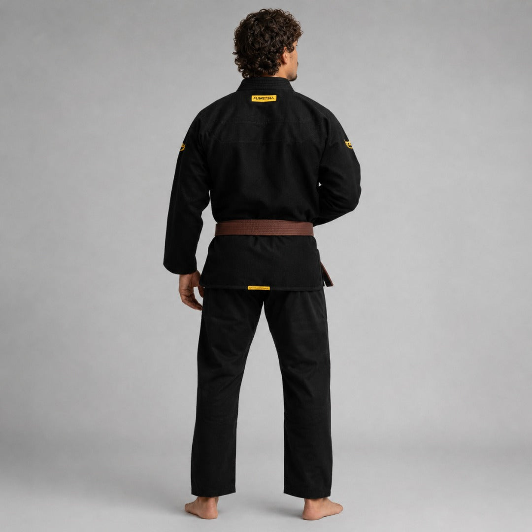 Ghost V-Lite BJJ Gi Black/Yellow