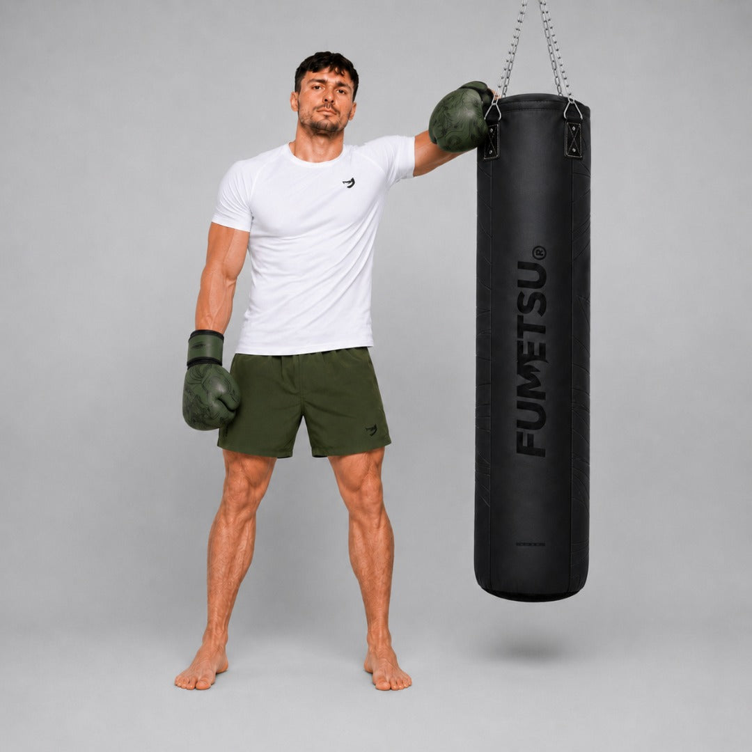 Icon 5ft Punch Bag Black/Black